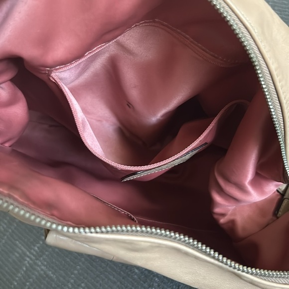 COACH Kristin Leather Crossbody Beige Convertible Shoulder Bag 14769 - Picture 10 of 17